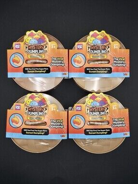 (4 pack) Sunset Mystery Squishy - The Viral Mystery Dumpling! - TIK TOK